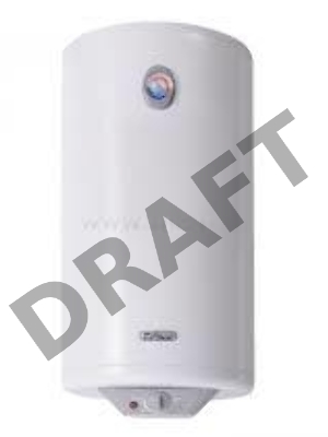 Водонагреватель De Luxe 3W50V1 Объём 50л,мощность 1,5квт,нагрев 2ч, вес 18кг,высота 733,диаметр 360мм.