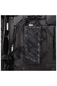 Корпус Hiper CC BG черный без БП ATX 2x120mm 1x140mm 2xUSB3.0 audio bott PSU