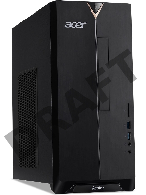 Компьютер  Acer Aspire TC-391 MT Ryzen 7 4700G (3.6) 16Gb SSD512Gb GTX1650 4Gb CR noOS GbitEth 180W черный