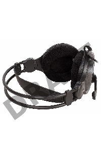 Наушники A4Tech HS-100, черные {Гарнитура, мониторные, 20 - 20000Гц, длина шнура 2м}