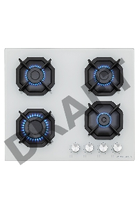 Газовая варочная поверхность Maunfeld EGHG.64.2CW/G белый