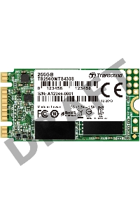 Накопитель SSD Transcend M.2 MTS430 SATA-III 256GB <TS256GMTS430S> 3D NAND TLC