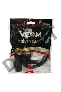 Кабель компьютер-розетка 220V (EURO) <VDE> 3G0,75mm2 VCOM {CE021-CU} 1,8м
