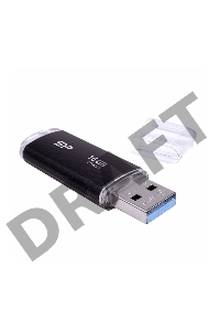 Флеш Диск 16GB USB Drive <USB 3.0> Silicon Power Blaze B02 Black (SP016GBUF3B02V1K)