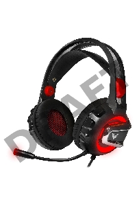 Гарнитура игровая CROWN CMGH-3000 Black&red
