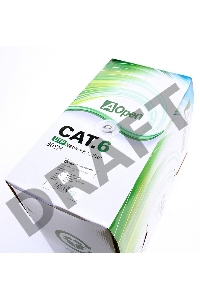 Кабель витая пара UTP Aopen (ANC614), бухта 305м, Cat.6, 4 пары