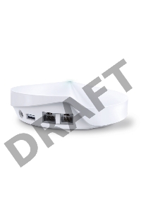 Роутер беспроводной TP-Link Deco M9 Plus (DECO M9 PLUS(2-PACK)) AC2200 10/100/1000BASE-TX белый (упак.:2шт)