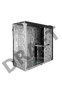 Корпус Miditower ExeGate EX287030RUS UN-604-UN600 (ATX, БП UN600 с вент. 12см, 2*USB+2*USB3.0, аудио, черный)