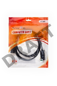 Кабель-переходник DisplayPort M-> HDMI M 4K@30Hz 1.8m Telecom [TA811-1.8M)