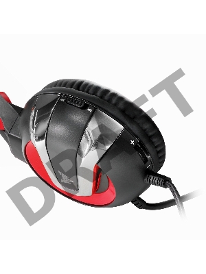 Гарнитура игровая CROWN CMGH-3000 Black&red