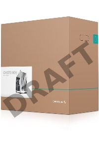 Корпус Deepcool CH370 белый без БП mATX 1x120mm 1xUSB2.0 1xUSB3.0 audio bott PSU