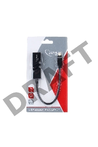 Сетевой адаптер Ethernet Gembird A-CM-LAN-01 USB C-type - Fast Ethernet adapter
