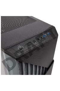 Корпус Hiper CC BG черный без БП ATX 2x120mm 1x140mm 2xUSB3.0 audio bott PSU