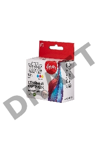 Струйный картридж Sakura CC643HE (№121 Tri-colour) для HP, триколор, 18 мл., 450 к.