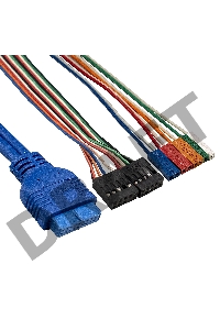 Корпус Miditower ExeGate EX287030RUS UN-604-UN600 (ATX, БП UN600 с вент. 12см, 2*USB+2*USB3.0, аудио, черный)