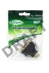 Переходник Aopen DVI-D 25F to HDMI 19M позолоченные контакты <ACA311>