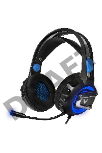 Гарнитура игровая CROWN CMGH-3001 Black&blue