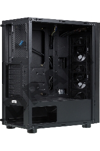 Корпус Formula F-3401 (V1) черный без БП ATX 3x120mm 2xUSB2.0 1xUSB3.0 audio bott PSU