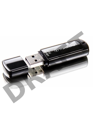 Флеш Диск Transcend 8Gb Jetflash 350 TS8GJF350 USB2.0 черный