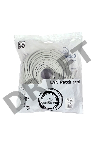 Патч-корд медный UTP Cablexpert PP10-30M кат.5e, 30м, литой, многожильный (серый)