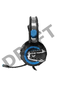 Гарнитура игровая CROWN CMGH-3001 Black&blue