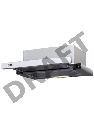 Вытяжка встраиваемая Krona Kamilla 500 белый управление: кнопочное (1 мотор)