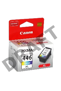 Картридж струйный CL-446XL (8284B001) для Canon PIXMA MG2440/2540. Цветной, 300 стр.