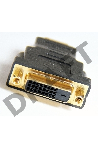 Переходник Aopen DVI-D 25F to HDMI 19M позолоченные контакты <ACA311>