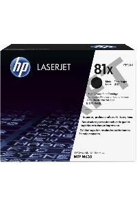 Тонер Картридж HP 81X CF281X черный для HP LJ Pro M630dn/f/h/z (25000стр.)