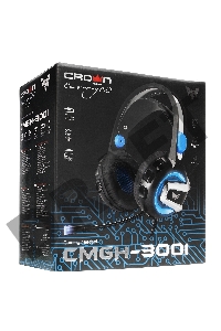 Гарнитура игровая CROWN CMGH-3001 Black&blue