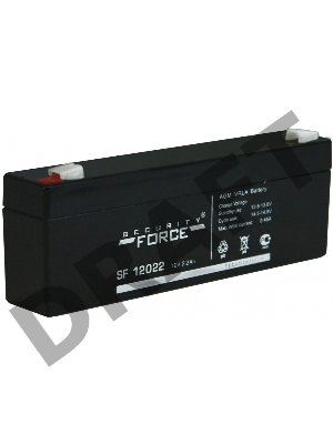Батарея Security Force SF 12022 (12V 2.2Ah)