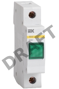 Лампа сигнальная ЛС-47 зел. ИЭК MLS10-230-K06