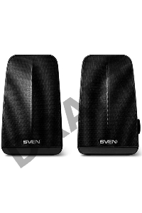 Колонки Sven 380 2.0 черный 6Вт