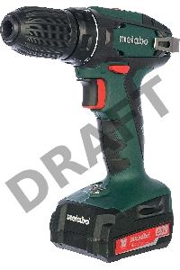 Дрель-шуруповерт безударная Metabo BS 14.4 Li 602206540 { 14,4В Li, 2х2.0Ач Li-Ion,13мм,кейс, вес 1.2 кг }