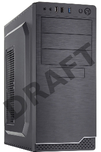 Корпус c блоком питания 450 Ватт Case Foxline FL-816, ATX, 3x5.25EXT, 1x3.5EXT, 3x3.5INT, 2xUSB2.0+1xUSB3.0, HDA, w/o FAN, w/450W ATX PSU, w/1.2m EU pwr cord