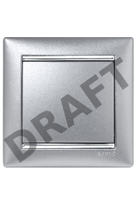 Выключатель, алюм. Valena 