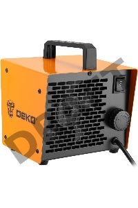 Тепловая пушка электрическая Deko DKIH2200 2200Вт желтый/черный