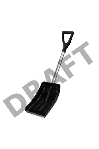 Разборная автомобильная лопата (черная) REXANT