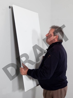 Доска Rocada 6421R магнитно-маркерная безрамная покрытие - лак 98см*148см*1см