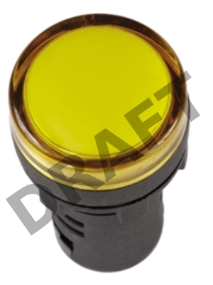 Арматура светосигнальная AD-22DS 230В жел. ИЭК BLS10-ADDS-230-K05