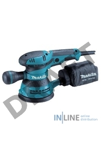 Шлифовальные машины Makita BO5040 ЭШМ,{300Вт,ф125мм,12000об\м,ампл-2.8мм,1.4кг,кор,п\сборник,доп.рукоятка}