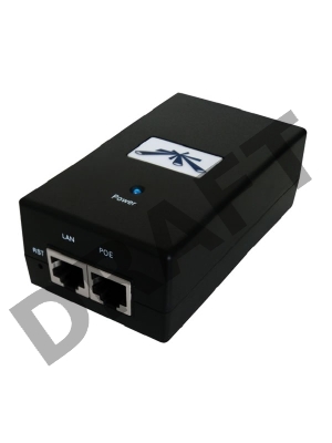 Блок питания Ubiquiti POE-24-24W (POE-24-24W EU)