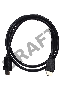 Кабель цифровой HDMI19M to HDMI19M, V1.4+3D, 1m, TV-COM