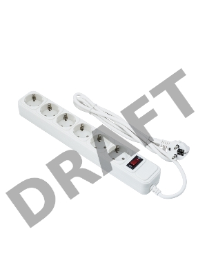 Сетевой фильтр ExeGate EX221230RUS SP-6-3W (6 розеток, 3м, евровилка, белый)