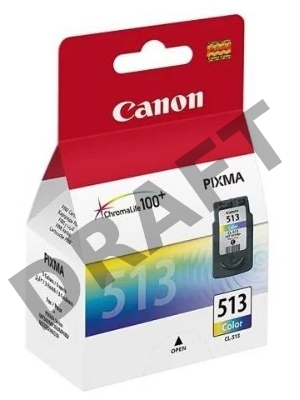 Картридж струйный CL-513 (2971B007) для Canon PIXMA MP240, PIXMA MP260, PIXMA MX320, PIXMA MX330  EMB (color), Трёхцветный, 13 мл.