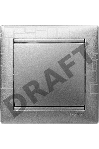 Выключатель, алюм. Valena 