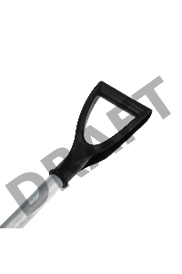 Разборная автомобильная лопата (черная) REXANT