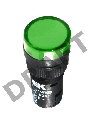 Арматура светосигнальная AD-16DS 230В зел. ИЭК BLS10-ADDS-230-K06-16