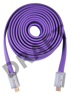 Кабель аудио-видео Buro HDMI (m)/HDMI (m) 5м. черный (HDMI 19M-19M V1.4 FL)