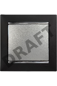 Выключатель, алюм. Valena 